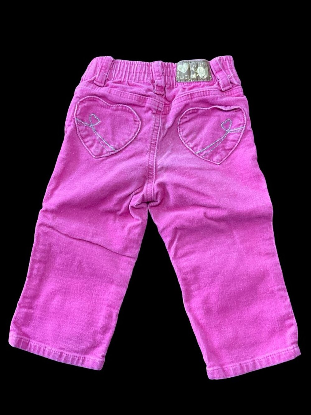 🌻10/$25 - Pink Corduroy Pants w/ Sparkle Thread